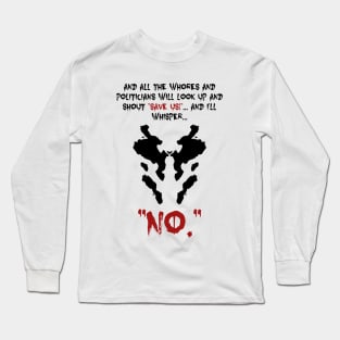 Rorschach Watchmen Long Sleeve T-Shirt